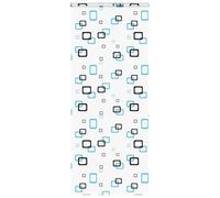 vidaXL Estor Enrollable para Ducha Casete Tela 110x240 cm Ancho 106 cm, persiana para Ducha, Cortina Enrollable para Ducha, persiana Enrollable para Ducha