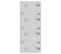 vidaXL Estor Enrollable para Ducha Tela 100x240 cm Ancho 96 cm