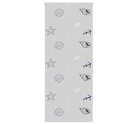 vidaXL Estor Enrollable para Ducha Tela 110x240 cm Ancho 106 cm