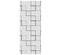 vidaXL Estor Enrollable para Ducha Tela 110x240 cm Ancho 106 cm