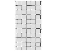 vidaXL Estor Enrollable para Ducha Tela 130x240 cm Ancho 126 cm