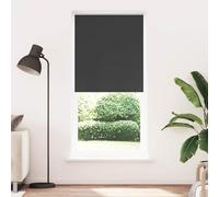 vidaXL Estor persiana Enrollable 100 x 230 cm Negro
