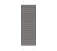 vidaXL Estor Plisado Antracita 40x150 cm Tela Ancho 39,4 cm Poliéster, Estor Plisado para Ventana, Estor Plisado para Ventana, Estor Tipo acordeón para Ventana