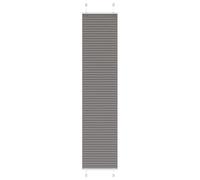 vidaXL Estor Plisado Antracita 40x200 cm Tela Ancho 39,4 cm Poliéster