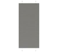 vidaXL Estor Plisado Antracita 85x200 cm Tela Ancho 84,4 cm Poliéster