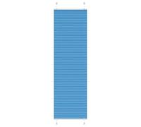vidaXL Estor Plisado Azul 60x200 cm Tela Ancho 59,4 cm Poliéster