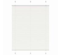 vidaXL Estor Plisado Blanco 110x100 cm Tela Ancho 109,4 cm Poliéster, Estor Plisado para Ventana, Estor Plisado para Ventana, Estor Tipo acordeón para Ventana