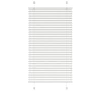 vidaXL Estor Plisado Blanco 70x100 cm Tela Ancho 69,4 cm Poliéster, Estor Plisado para Ventana, Estor Plisado para Ventana, Estor Tipo acordeón para Ventana