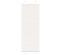 vidaXL Estor Plisado Blanco 70x200 cm Tela Ancho 69,4 cm Poliéster, Estor Plisado para Ventana, Estor Plisado para Ventana, Estor Tipo acordeón para Ventana