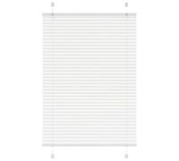 vidaXL Estor Plisado Blanco 85x150 cm Tela Ancho 84,4 cm Poliéster, Estor Plisado para Ventana, Estor Plisado para Ventana, Estor Tipo acordeón para Ventana