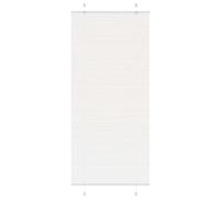 vidaXL Estor Plisado Blanco 85x200 cm Tela Ancho 84,4 cm Poliéster, Estor Plisado para Ventana, Estor Plisado para Ventana, Estor Tipo acordeón para Ventana