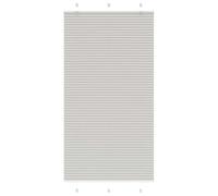 vidaXL Estor Plisado Gris Claro 105x200 cm Tela Ancho 104,4 cm, Estor Plisado para Ventana, Estor Plisado para Ventana, Estor Tipo acordeón para Ventana