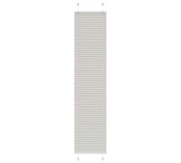 vidaXL Estor Plisado Gris Claro 40x200 cm Tela Ancho 39,4 cm Poliéster, Estor Plisado para Ventana, Estor Plisado para Ventana, Estor Tipo acordeón para Ventana