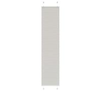vidaXL Estor Plisado Gris Claro 50x200 cm Tela Ancho 49,4 cm Poliéster, Estor Plisado para Ventana, Estor Plisado para Ventana, Estor Tipo acordeón para Ventana