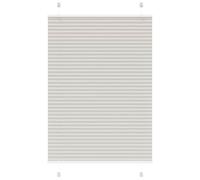 vidaXL Estor Plisado Gris Claro 95x150 cm Tela Ancho 94,4 cm Poliéster, Estor Plisado para Ventana, Estor Plisado para Ventana, Estor Tipo acordeón para Ventana