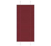 vidaXL Estor Plisado Rojo Burdeos 65x150 cm Tela Ancho 64,4 cm