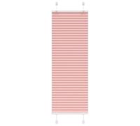 vidaXL Estor Plisado Rosa 50x150 cm Tela Ancho 49,4 cm Poliéster, Estor Plisado para Ventana, Estor Plisado para Ventana, Estor Tipo acordeón para Ventana