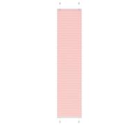 vidaXL Estor Plisado Rosa 50x200 cm Tela Ancho 49,4 cm Poliéster, Estor Plisado para Ventana, Estor Plisado para Ventana, Estor Tipo acordeón para Ventana