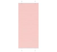 vidaXL Estor Plisado Rosa 85x200 cm Tela Ancho 84,4 cm Poliéster, Estor Plisado para Ventana, Estor Plisado para Ventana, Estor Tipo acordeón para Ventana