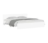 vidaXL Estructura de Cama con cabecero Blanca 180x200 cm