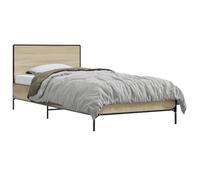 vidaXL Estructura de Cama con cabecero Roble Sonoma 80 x 200 cm,