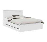 vidaXL Estructura de Cama con cajón 140 x 190 cm Madera Ingenieril