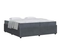 vidaXL Estructura de cama de terciopelo - Camas modernas y contemporáneas. Colchón de espuma, estructura elegante, diseño rectangular para un ambiente de sueño lujoso. Estilo minimalista y toque morbi