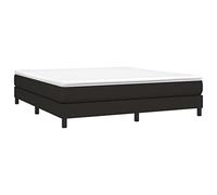 vidaXL Estructura de Cama, Somier de Matrimonio de Listones, Base de Cama Tapizada, Mueble para Dormitorio Hogar, Tela Gris Claro 180x200 cm