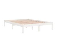 vidaXL Estructura de Cama Dormitorio Habitación Muebles Mobiliario Cuarto Descanso Robusta Duradera Pequeña Doble UK 120x190 cm Madera Pino