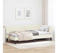 vidaXL Estructura de cama esquinera de terciopelo: diseño moderno, madera ingeniosa, cabecero ajustable, estilo sencillo para tu dormitorio