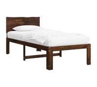 vidaXL Estructura de Cama Individual con Cabecera Rostock