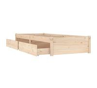 Estructura de cama con cajones 100x200 cm