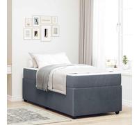 vidaXL Estructura de Cama, Muebles de Dormitorio Modernos, Dormir cómodo, diseño Minimalista, colchón de Espuma, Estilo contemporáneo, Madera elaborada y Elegante