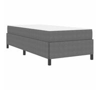 vidaXL Estructura de Cama Otro Gris Claro 90 x 200 cm Telas de Pana