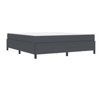 vidaXL Estructura de Cama Otro Gris Oscuro 180 x 200 cm Telas de Pana