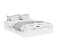 vidaXL Estructura de Cama Ottoman 193 x 120 x 25 cm Madera aglomerada, Cama Moderna ahorrando Espacio, Elegante otoman con Almacenamiento para tu Dormitorio, diseño contemporáneo