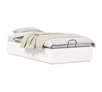 vidaXL Estructura de Cama Ottoman 80 x 200 cm Pino Macizo, Cama ottomana Moderna con Amplio Almacenamiento y elevación hidráulica, Hecha de Madera de Pino, un Mueble versátil para el Dormitorio