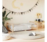 vidaXL estructura de cama para niños de cama para niños cama para niños cama individual para niños cama de madera para niños cama de madera para niños muebles para niños