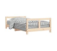 Vidaxl estructura de cama para niños madera maciza de pino 80x160 cm