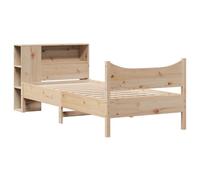 vidaXL Estructura de Cama sin colchón Madera Maciza de Pino 90x190 cm