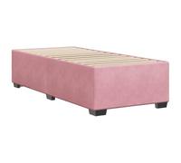 vidaXL Estructura de Cama sin colchón Terciopelo Rosa 80x200 cm