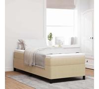 vidaXL Estructura de Cama Verde Gris Claro | Estilo Minimalista 100 cm X 200 Construcción de Madera Sólida Soporta hasta 1 Persona Individual 100x200 Durable de Madera Contemporánea