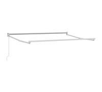 vidaXL Estructura de toldo retráctil Manual 3,5 x 2 m Aluminio