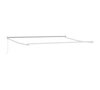 vidaXL Estructura de toldo retráctil Manual 4 x 2 m Aluminio