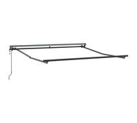 vidaXL Estructura del Toldo Antracita 3 x 2,5 m, Toldo retráctil, Marco Duradero, diseño Moderno, Sombra Exterior jardín y terraza