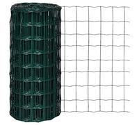 vidaXL Euro-Valla 25 x 0,8 m Malla 100x100mm Malla Cerca Valla Acero Alambre