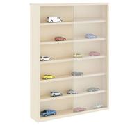 vidaXL Expositor de Pared Beige 40 x 8,5 x 54 cm Madera contrachapada