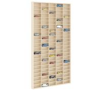 vidaXL Expositor de Pared Montada en la Pared Beige 50 x 4,5 x 96 cm, Estantería Moderna, para Sala, Estante Rectangular, solución de Almacenamiento, exhibe tu Arte