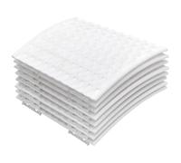vidaXL Falda del árbol de Navidad plástico Blanca Ø65x23 cm, Falda para árbol, Funda para Base de árbol de Navidad, Collar para árbol de Navidad