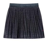vidaXL Falda Infantil con Brillo Ropa de Niños con Cinturilla Elástica Azul Marino 104
